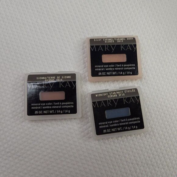 Mary Kay Mineral Color Bundle Beautiful Brown Eyes 3 Pack Color NEW - Picture 2 of 7